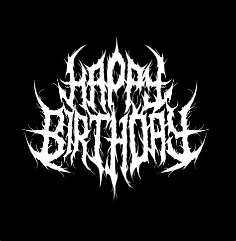 black metal happy birthday|heavy metal happy birthday wishes.